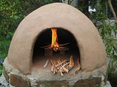 Outdoor Clay Oven from Pinterest