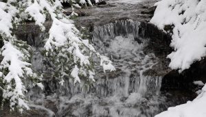 Winter Waterfall #2 - track art for album: Atmospheric Surround